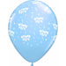 BONNE FETE ALL OVER 12" 50/BAG LT BLUE