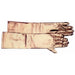 Gold Long Satiny Costume Gloves, 18 Inch