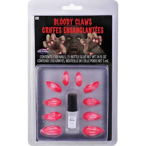 Bloody Animal Claws Costume Accessory