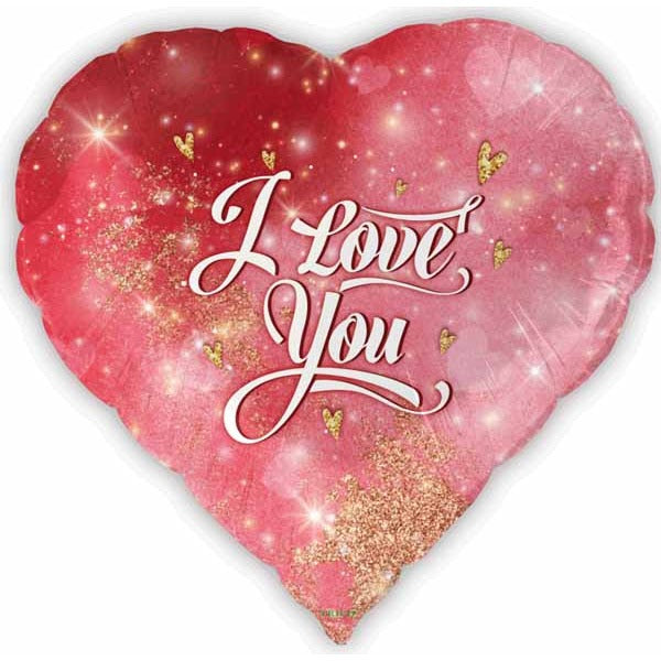 I LOVE YOU HEART 18" 1/PKG