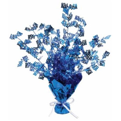 It's a Boy Gleam 'N Burst Centerpiece, 15 Inch
