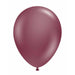 TUFTEX 17-Inch Samba Burgundy Latex Balloons, 50 Count