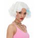 Euphoria Light Blonde Wig with Pink and Blue Accents