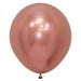 Sempertex Reflex Rose Gold 18-Inch Latex Balloons, 25 Pack