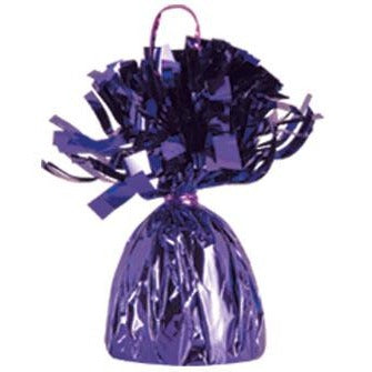 Purple Foil Balloon Weight