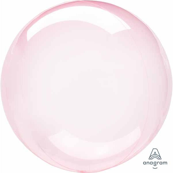 Crystal Clearz Dark Pink Balloon, 18 to 20 Inches