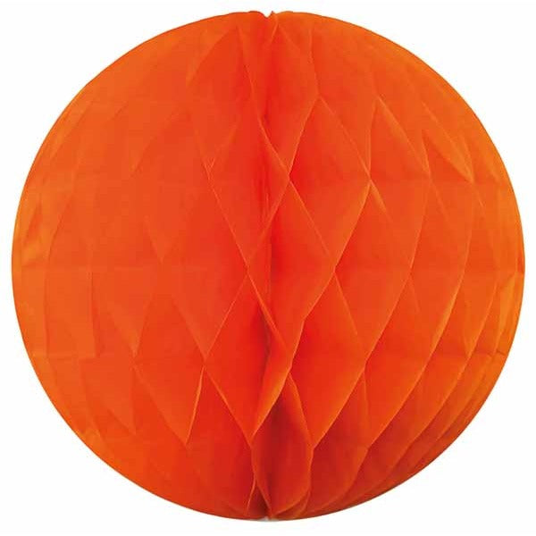 HONEYCOMB HANG BALL 11.8" ORANGE 1/PK
