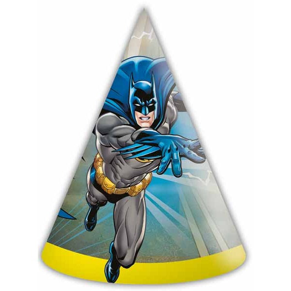 Batman Rogue Rage Paper Party Hats, 6 Pack
