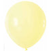 Trico 5" Pastel Yellow Latex Balloons, 100 Count