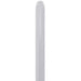 Sempertex 260 Satin Silver Twisting Balloons, 50 Count
