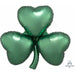 Emerald Shamrock 29-Inch Shaped Foil Balloon
