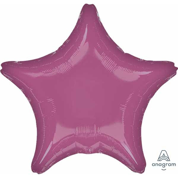 19-Inch Metallic Lavender Star Foil Balloon