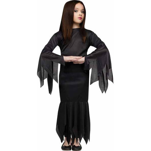 Morticia Child Costume, Small (4-6)