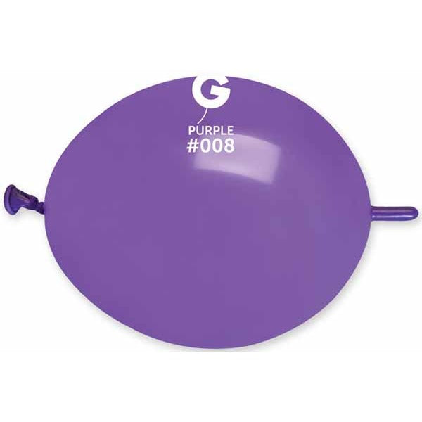13" PURPLE #008 GLINK 50/BAG GEMAR