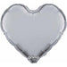 PRIMA SILVER HEART 9" FOIL 6/PKG