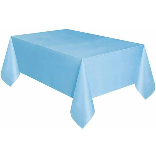 Powder Blue Table Cover, 54 x 108 Inches