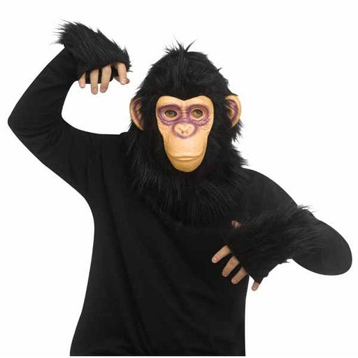 Adult Monkey Costume Accessory Kit with Mittens