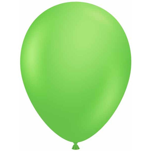 TUFTEX 5-Inch Lime Green Latex Balloons, 50 Count