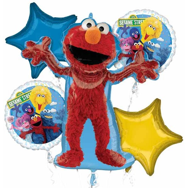 Sesame Street Foil Balloon Bouquet