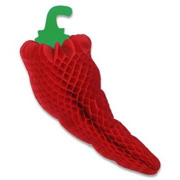 17-Inch Art-Tissue Chili Pepper Decoration