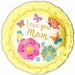 Love You Mom Yellow 18-Inch Foil Balloon