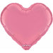 Prima Light Pink Heart Foil Balloon, 32 Inch