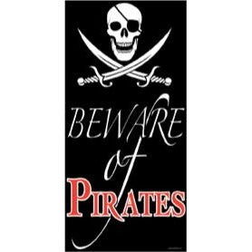 Beware of Pirates Door Cover