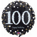 Sparkling 100th Birthday Holographic Foil Balloon, 18 Inch