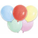 Trico 12-Inch Assorted Pastel Latex Balloons, 10-Pack