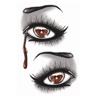 Tinsley Transfers Evil Eye Goth Temporary Tattoo