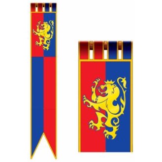 6 ft Jointed Medieval Pull-Down Cutout