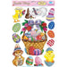 Easter Basket Glass Clings