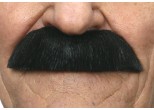 Black Costume Moustache, 10 cm x 3 cm