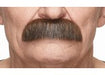 Brown and Red Costume Moustache, 10 x 3 cm