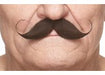 Dark Brown Costume Moustache, 11.5 x 4 cm