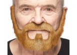 Auburn Moustache and Beard Costume Set