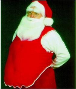 Adult Red Santa Belly Suit Stuffer Vest