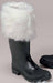 Halco Long Hair Santa Boot Cuffs, Adult One Size