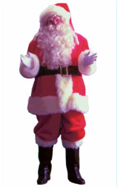 PROFESSIONAL SANTA SUIT (58-62) XXL