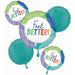 Collage Feel Better Foil Balloon Bouquet