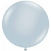 TUFTEX 36-Inch Fog Gray Latex Balloons, 2 Pack