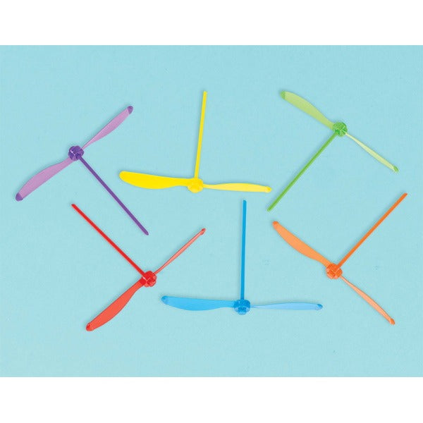 Whirl-A-Copter Party Favors, 12 Pack