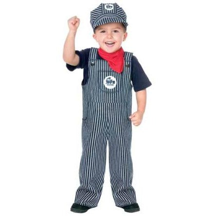 Train Engineer Toddler Costume, Large 3T/4T