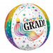 Grad Playful Wiggles 16-Inch Orbz Foil Graduation Balloon