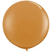 Qualatex 36-Inch Mocha Brown Latex Balloons, 2-Pack