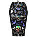 27-Inch Iridescent Coffin Foil Balloon