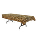 Leopard Print Table Cover, 54 x 108 Inches