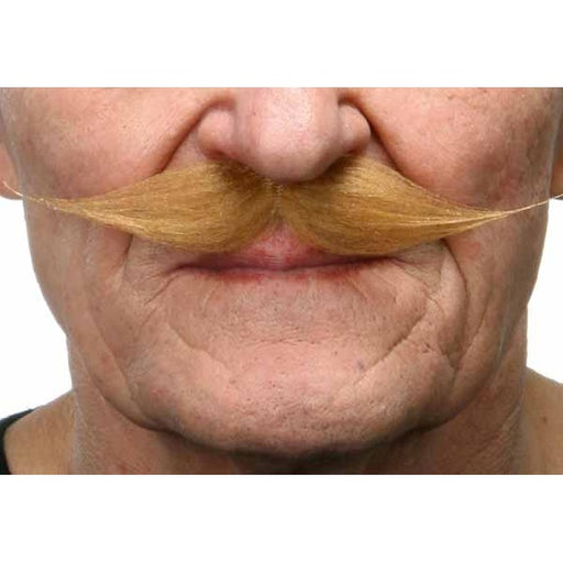 Light Brown Costume Moustache, 14 x 2.5 cm
