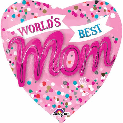 World's Best M-O-M! 27-Inch Multi-Foil Balloon
