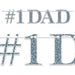 Silver #1 Dad Streamer, 4 ft